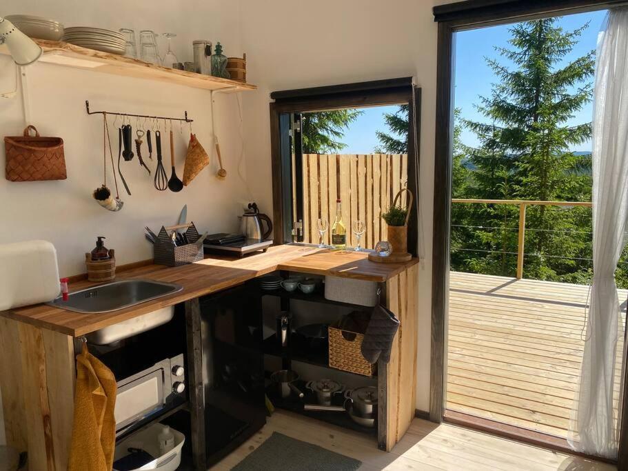 Forest Cabin With Stunning Mountain View & Sauna Torsby Exterior photo